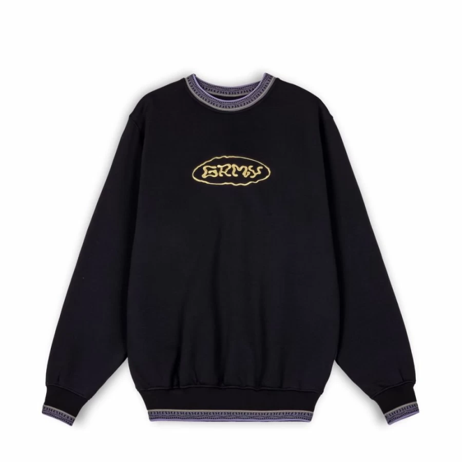 Grimey Ufollow Black Hoodie - Spring 2023 Collection - Streetwear Sweatshirt