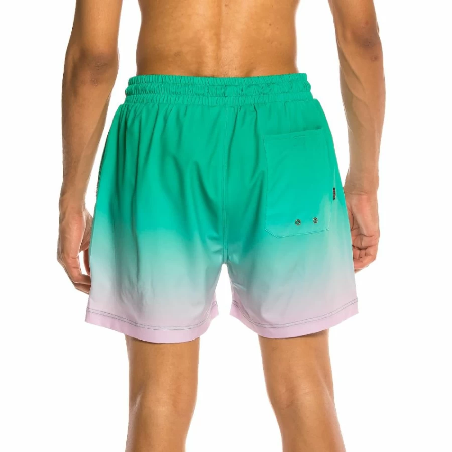 Grimey Yanga Gradient Green Swimming Shorts for Men - SS20 Collection