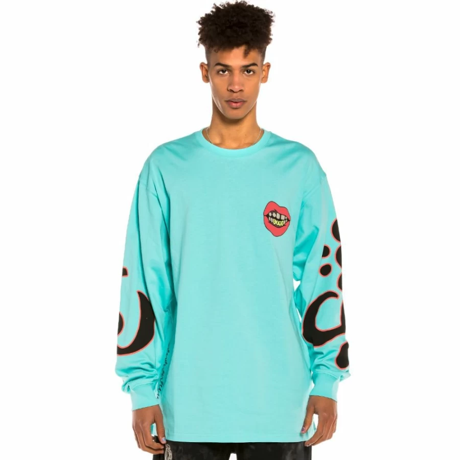 Grimey "Day Dreamer" Blue and Black Short Sleeve Shirt - Spring 2022 Collection