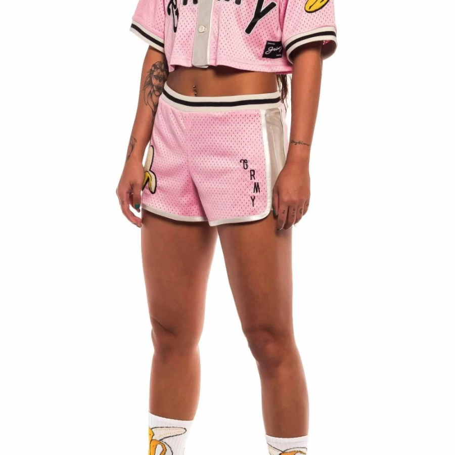 Grimey Pink Jungle Punch Girl Short Sleeve T-Shirt - Spring 2022 Collection