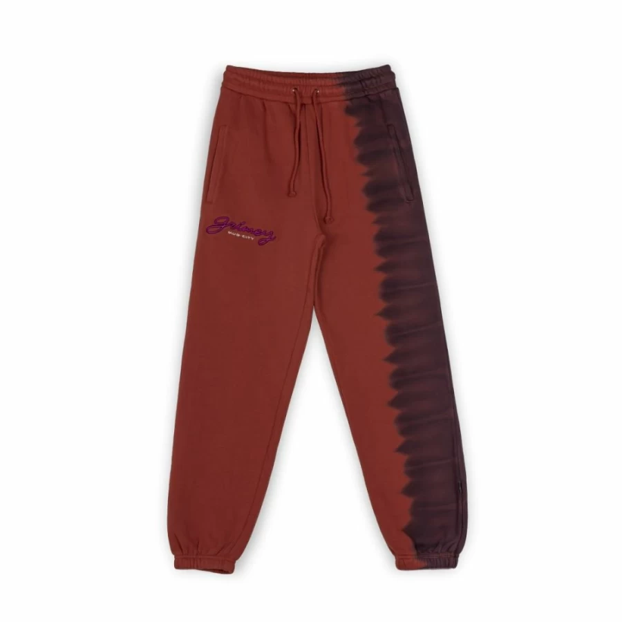 Grimey "Dust Storm" Tie-Dye Brown Pants for Men - Fall 2022 Collection