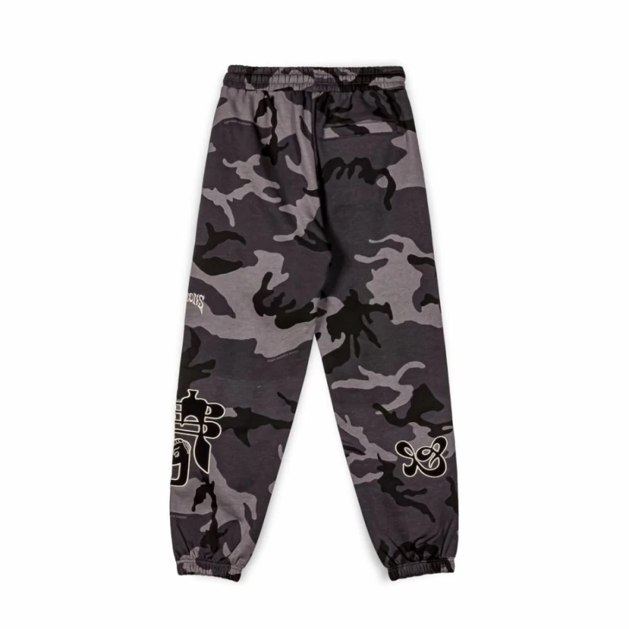 Grimey Panalon Chandal All Over Print Tusker Temple Hoodie - Black - Fall Winter 2023 Collection