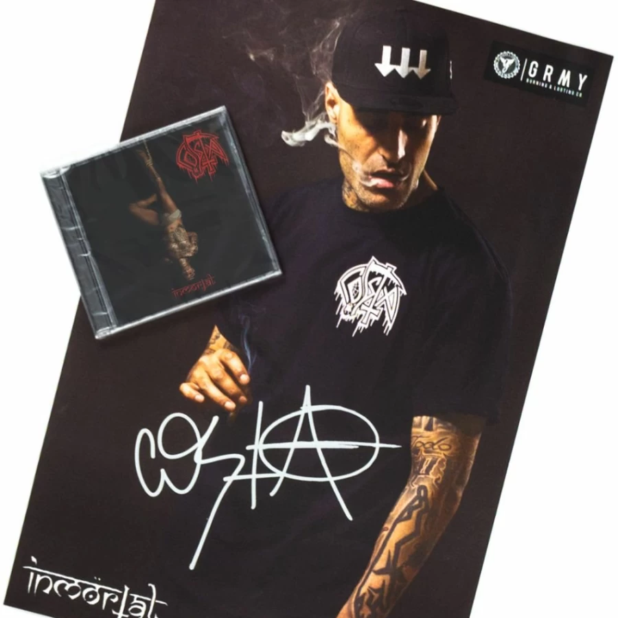 Grimey - CD Inmortal + Free Poster Gift | Official Music Album