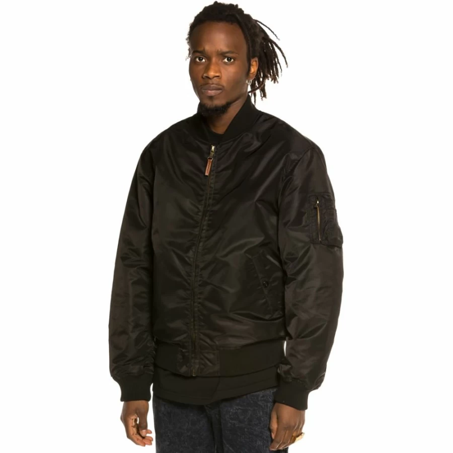 Grimey Reversible Bomber Jacket - Black Spring 2021 "Liveution" Edition