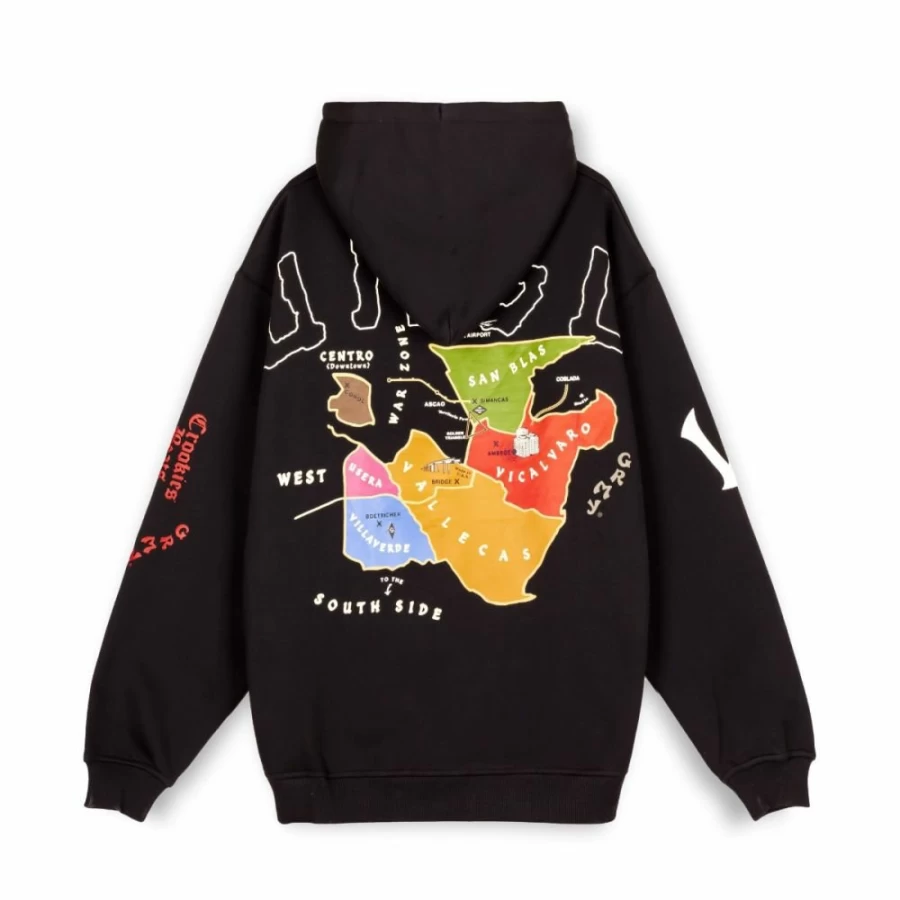 Grimey "Pasion Gamberra" GP X GRMY Black Hoodie - Fall 2022 Streetwear