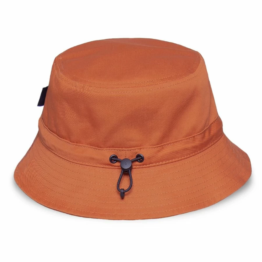 Grimey Gem Cutting Bucket Hat - Brick Red Color - Fall 2021 Collection - Trendy Streetwear Cap