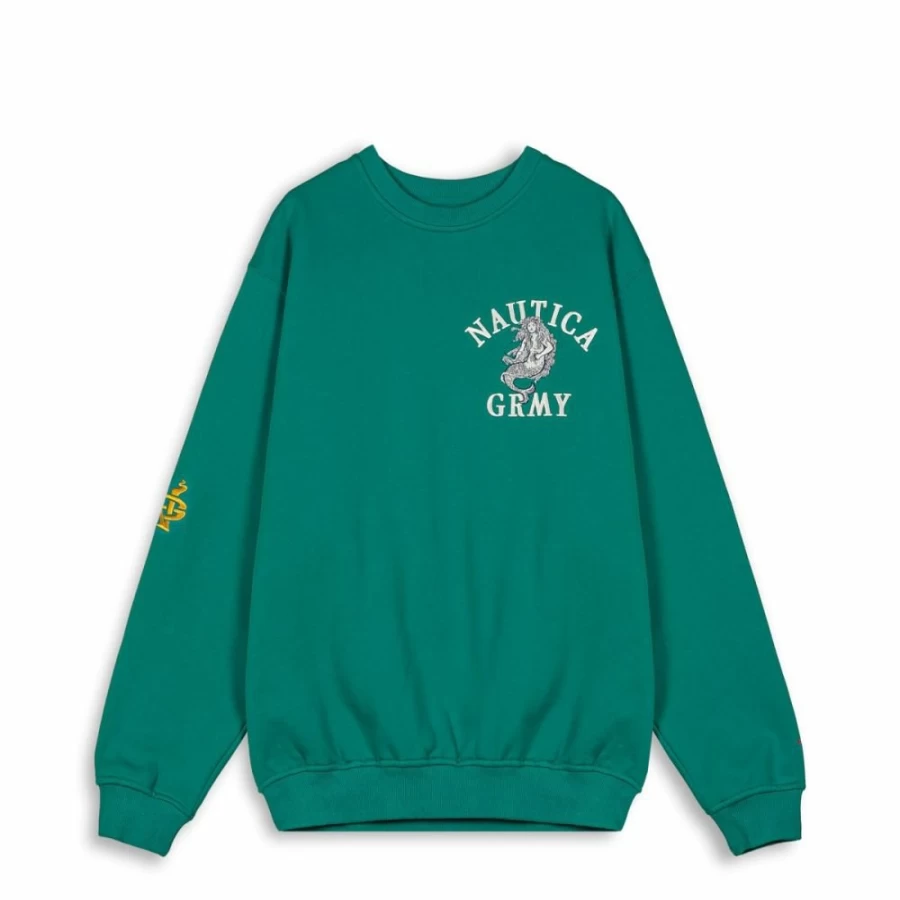 Grimey Mighty Harmonist Nautica Hoodie - Green SS24 Streetwear
