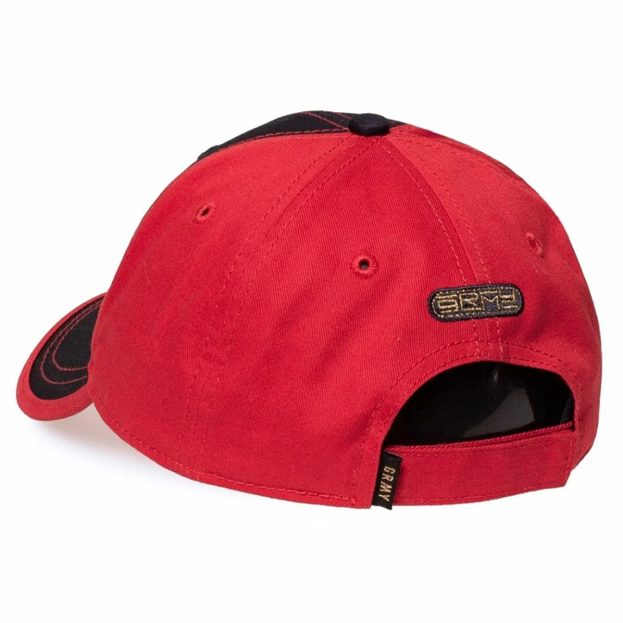 Grimey Engineering Curved Brim Baseball Cap FW19 Navy - Streetwear Snapback Hat for Men