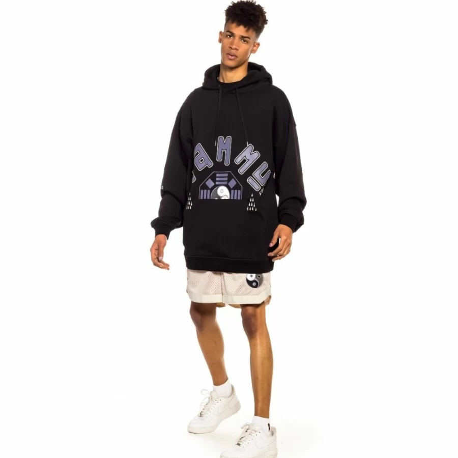 Grimey Space Hammu Hoodie - Black Sweatshirt for Men & Women | Spring 2022 Collection