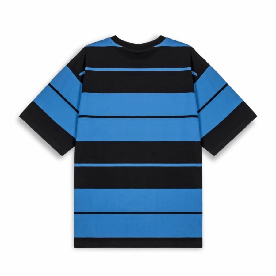 Grimey Oversized Panic Graphic T-Shirt - Blue - Streetwear Essential SS24