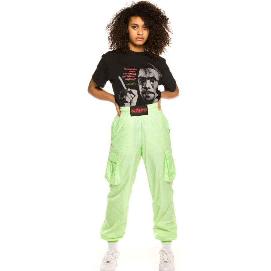 Grimey Yanga Girl Cargo Pants SS20 - Green Women's Streetwear Joggers