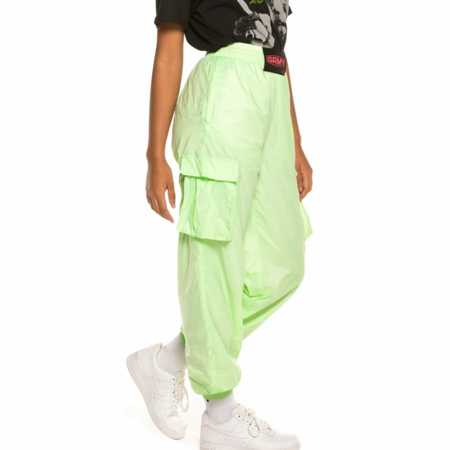 Grimey Yanga Girl Cargo Pants SS20 - Green Women's Streetwear Joggers