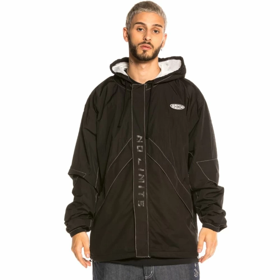Grimey Dulce FW20 Waterproof Raincoat for Men & Women - Black Outdoor Jacket