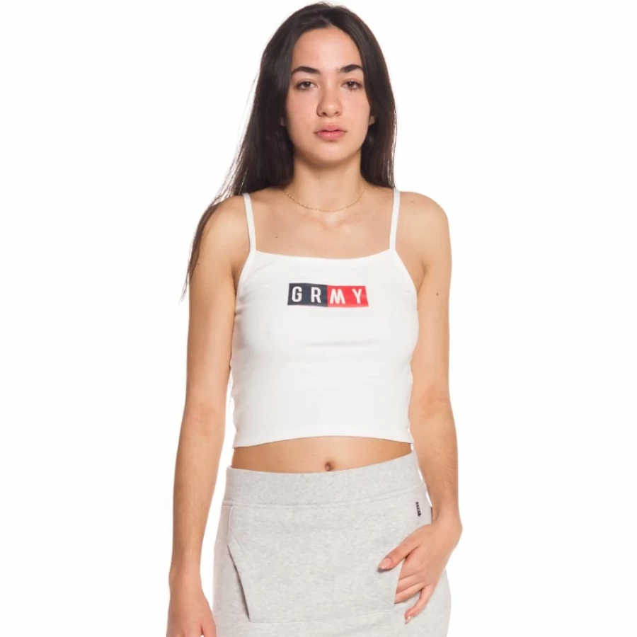 Grimey Girl Ashe Top in White | Grimey Brand Women's Fashion | SS18 Collection