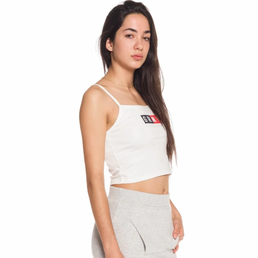 Grimey Girl Ashe Top in White | Grimey Brand Women's Fashion | SS18 Collection