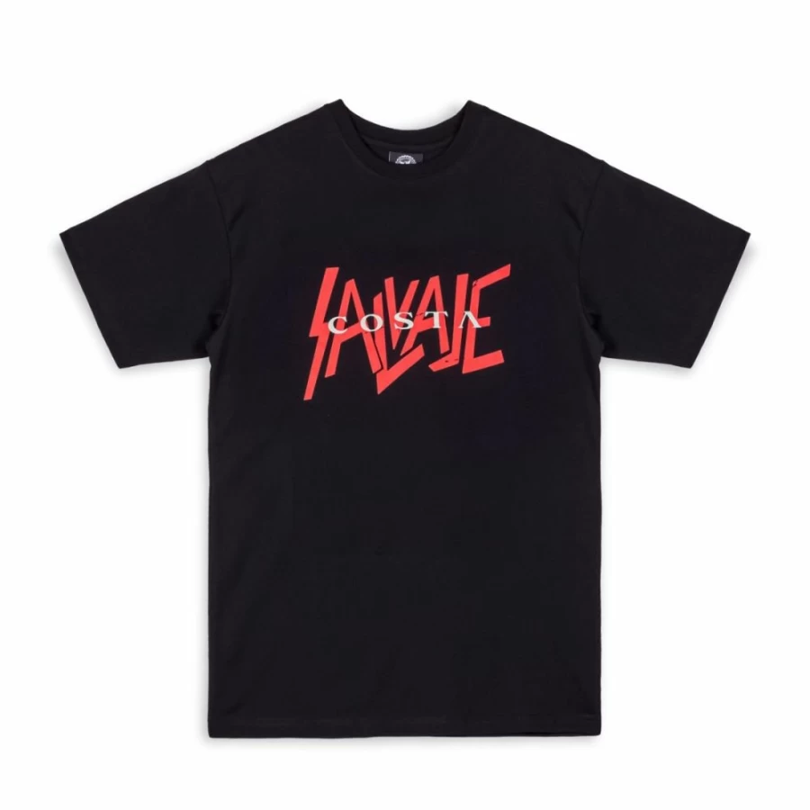 Grimey "Salvaje" Black Limited Edition T-Shirt with Free Poster – Costa Collaboration