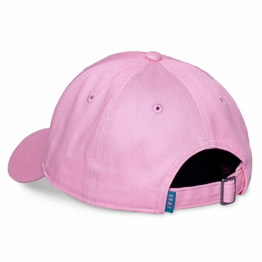 Grimey Pink "Frenzy" Curved Visor Baseball Cap - Summer 2021 Fashion Trend