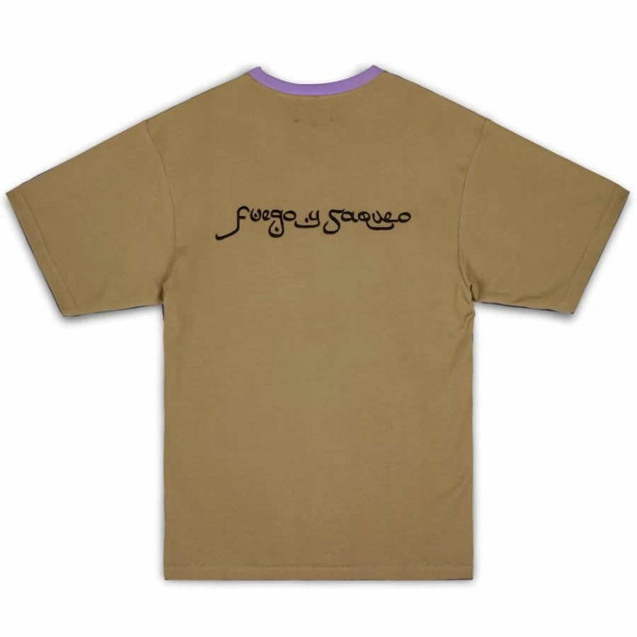 Grimey "Lost Boys" Heavyweight T-Shirt - Brown - Winter 2022 Collection - Streetwear Tee