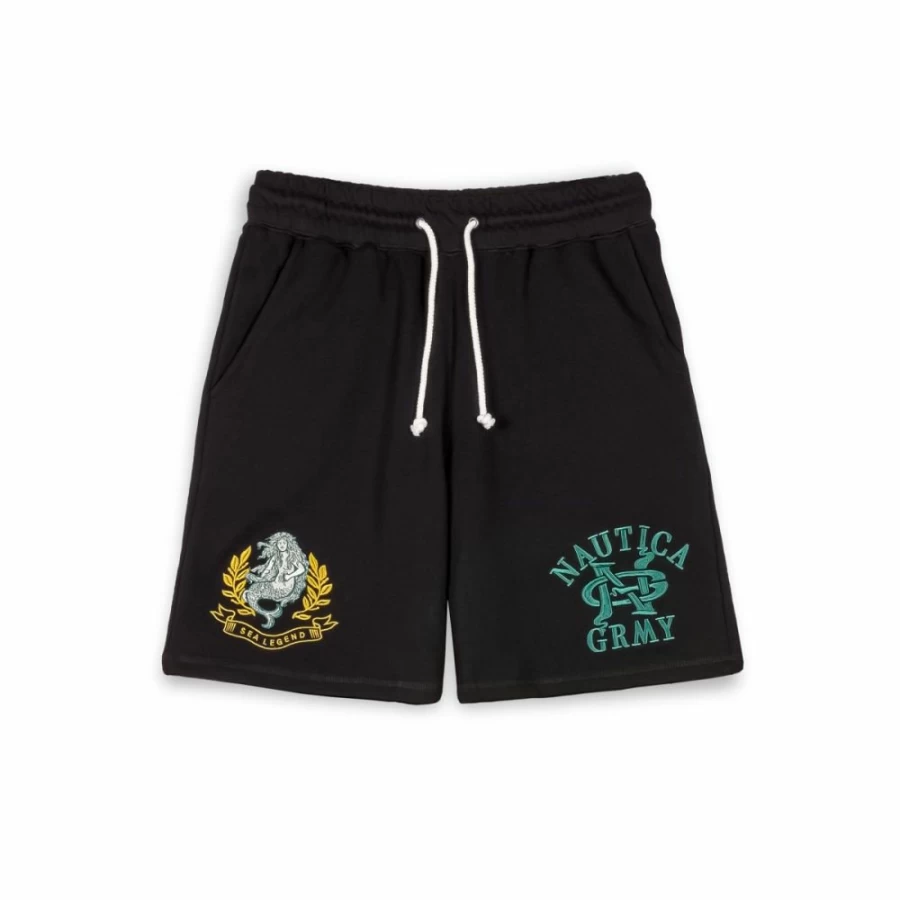 Grimey Mighty Harmonist Nautica Short Pants - Black - SS24 Collection