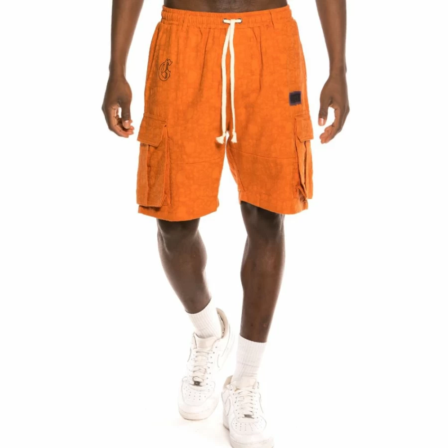 Grimey Cargo Shorts for Men - Brown Liveution Collection SS21 Casual Streetwear