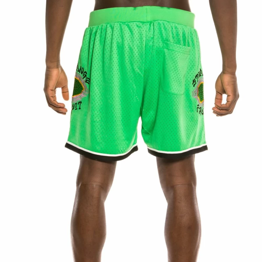 Grimey "Strange Fruit" Green Mesh Shorts - Spring 2021 Collection