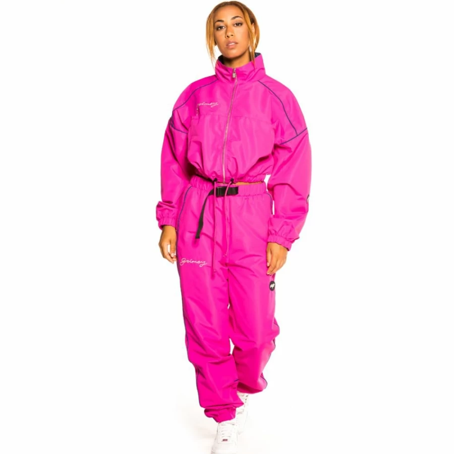 Grimey Martinica Fact Fuchsia Track Jacket for Women - Fall 2021 Collection