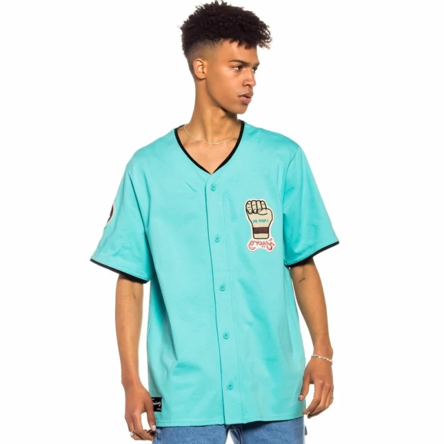 Grimey Blue Baseball Jersey - Dreamer Design for Spring 2022 Collection