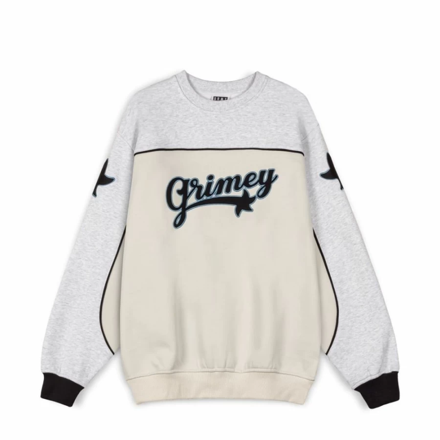 Grimey Madrid Vintage Bicolor Heavyweight Sweatshirt | FW23 Collection | Retro Streetwear