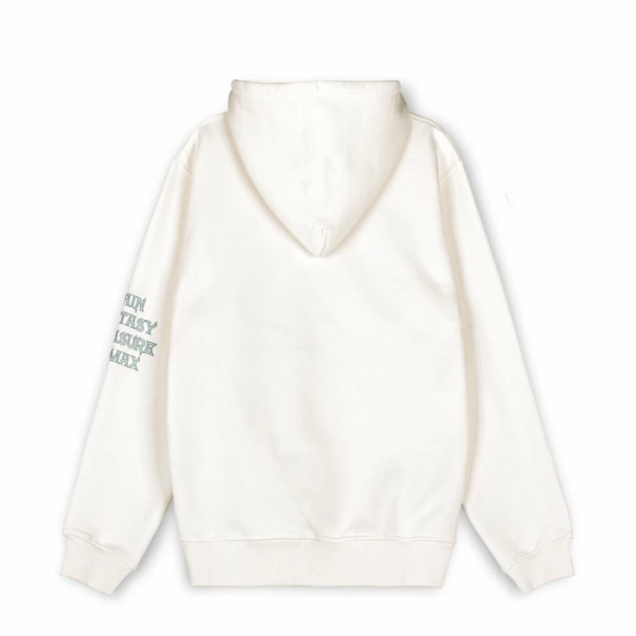 Grimey Westbound Hoodie - White Cotton Pullover Sweatshirt for Men & Women - Fall 2022 Streetwear
