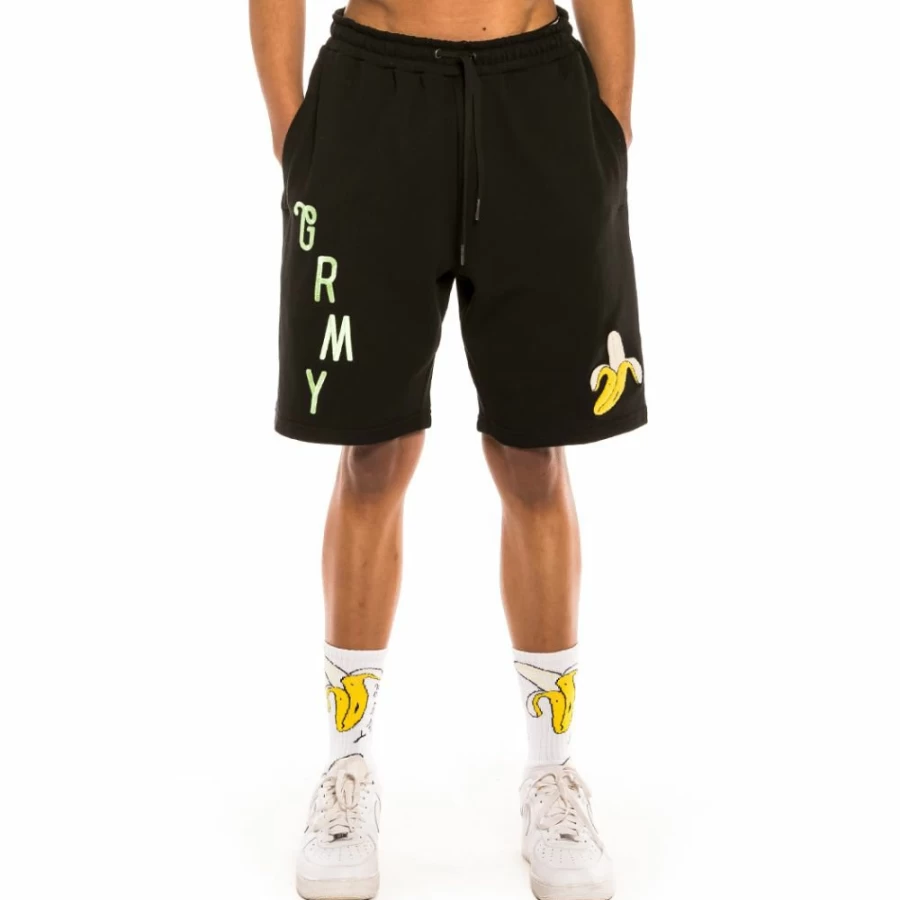 Grimey Jungle Punch Short and Tee Set - Black - Spring 2022 Collection