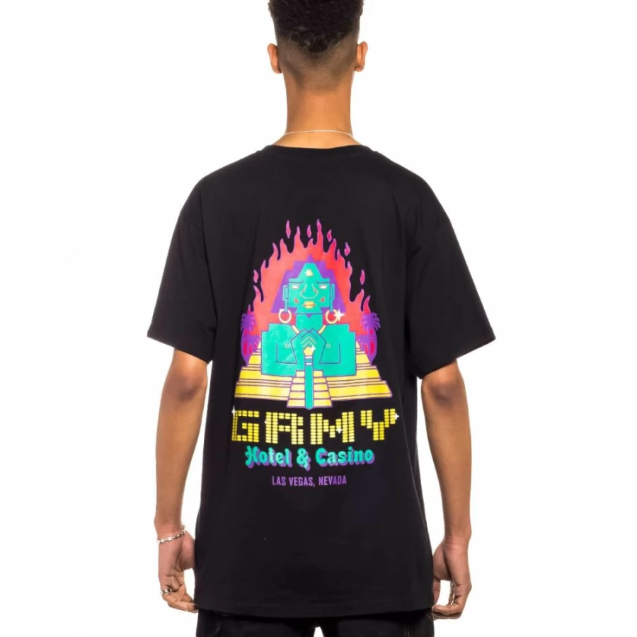 Grimey "Nine Winds Freemont" Black Graphic T-Shirt - Spring 2022 Collection