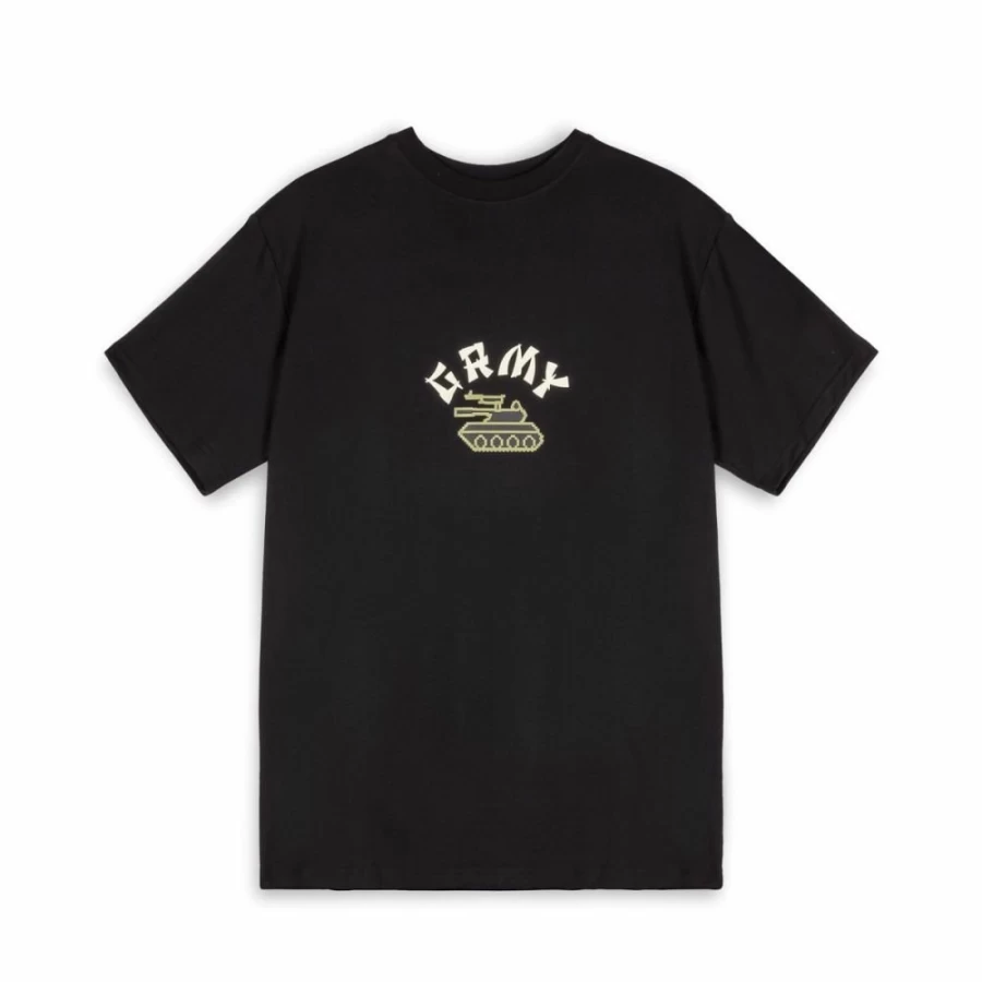 Grimey The Move On Over Lucky Dragon Graphic T-Shirt - Black - Spring Summer 2024 Collection