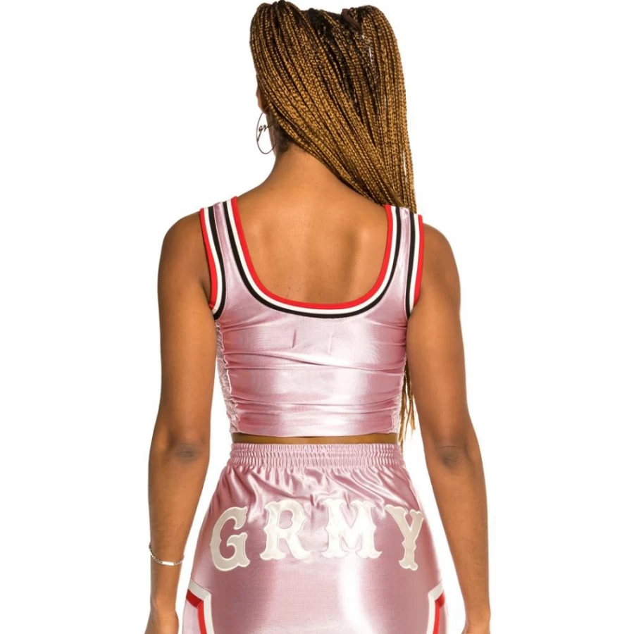 Grimey "The Loot" Pink Girl Top - Spring 2021 Fashion Trendy Women's T-Shirt
