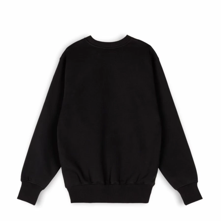 Grimey Lust Mantra Black Crewneck Sweatshirt | Fall 2022 Collection