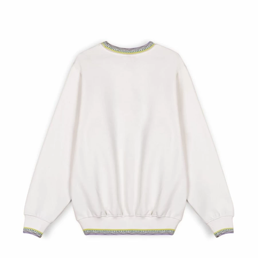 Grimey Ufollow White Hoodie - Spring 2023 Collection - Streetwear Sweatshirt
