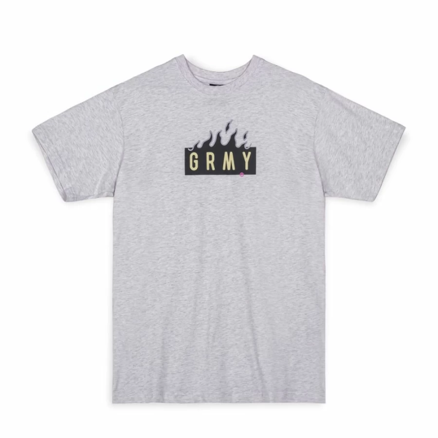Grimey Cloven Tongues Graphic T-Shirt - Sport Grey - Summer 2023 Collection