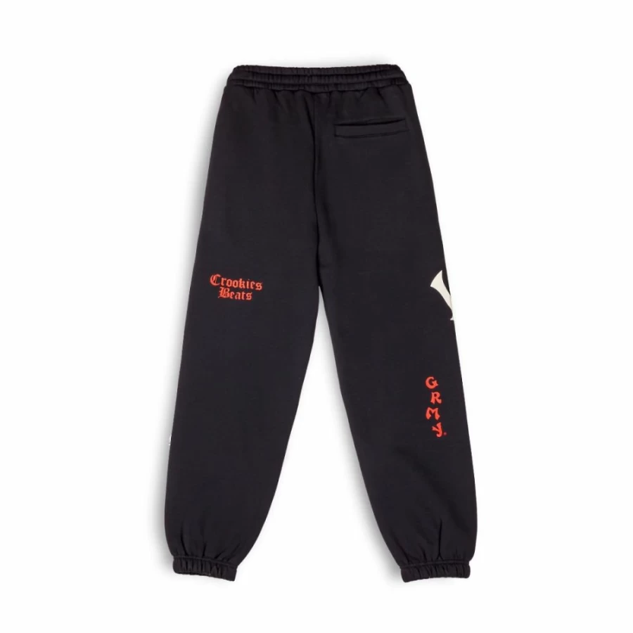 Grimey Gamberra Pasion Black Pants - GP x GRMY Collaboration - Fall 2022 Collection