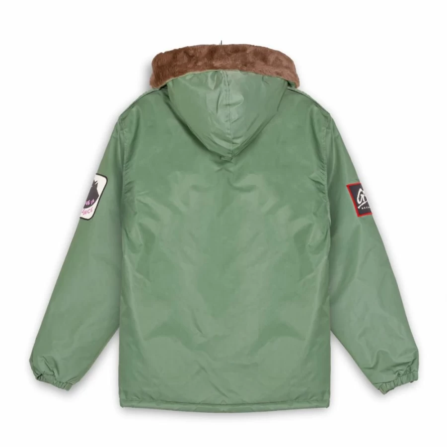 Grimey Pasion Gamberra Green Parka Jacket - GP X GRMY Collaboration - Fall 2022 Outerwear