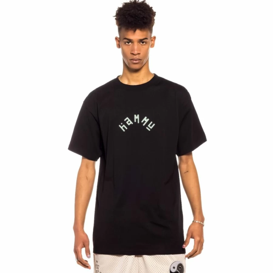 Grimey Black Space Hammu Graphic T-Shirt - Spring 2022 Collection
