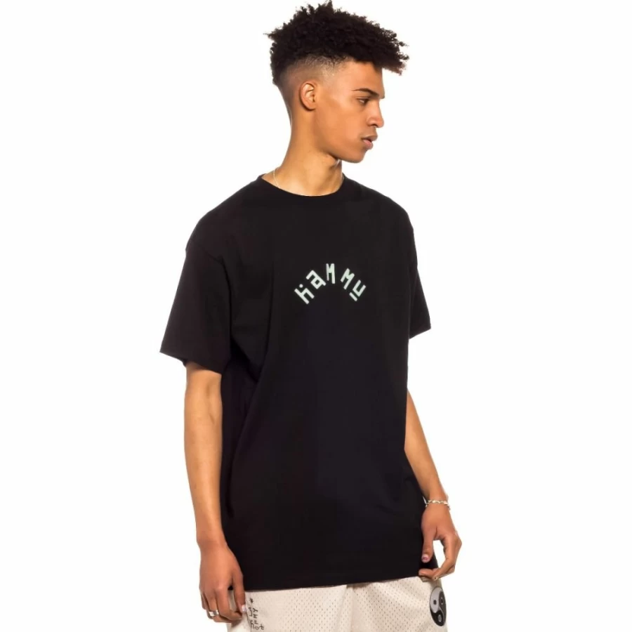 Grimey Black Space Hammu Graphic T-Shirt - Spring 2022 Collection