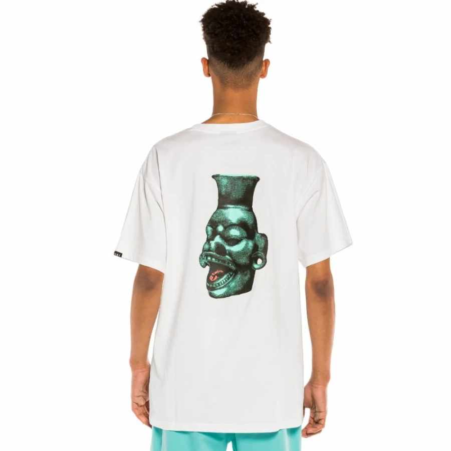 Grimey "Nine Winds The Whiskey Jar" White T-Shirt - Spring 2022 Collection
