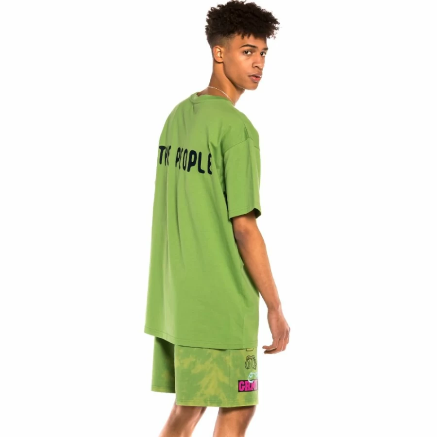 Grimey "Day Dreamer People" Green T-Shirt - Casual Streetwear Tee for Men & Women