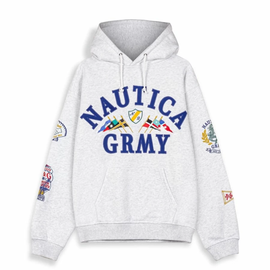 Grimey Mighty Harmonist Nautica Sweatshirt - Sport Grey - SS24 Collection