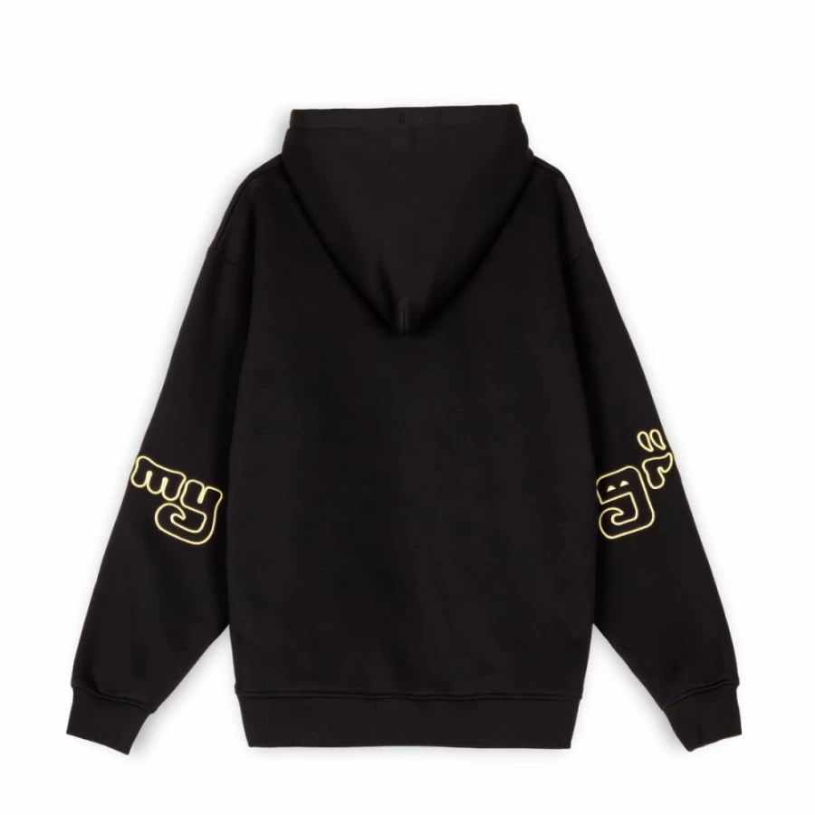 Grimey "Lust Mantra" Hoodie - Black Pullover Sweatshirt for Men & Women - Fall 2022 Collection