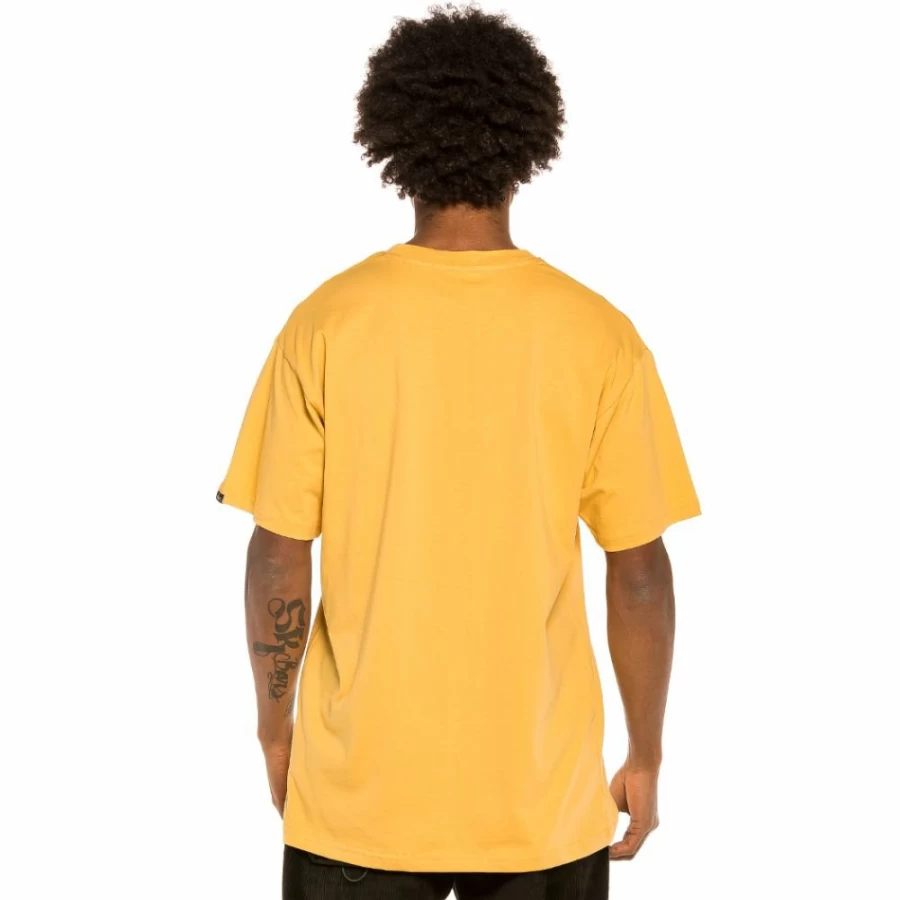 Grimey "Les Memories" Mustard Graphic T-Shirt - Vintage Winter 2021 Collection