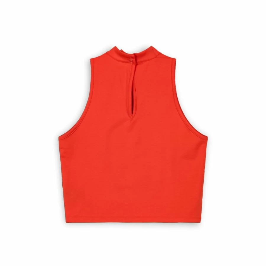 Grimey Lucky Dragon Girl Top - Red - SS24 Collection - Stylish Streetwear Tee