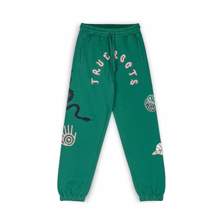 Grimey True Roots Snipes Collaboration Green Pants - Fall 2022 Collection