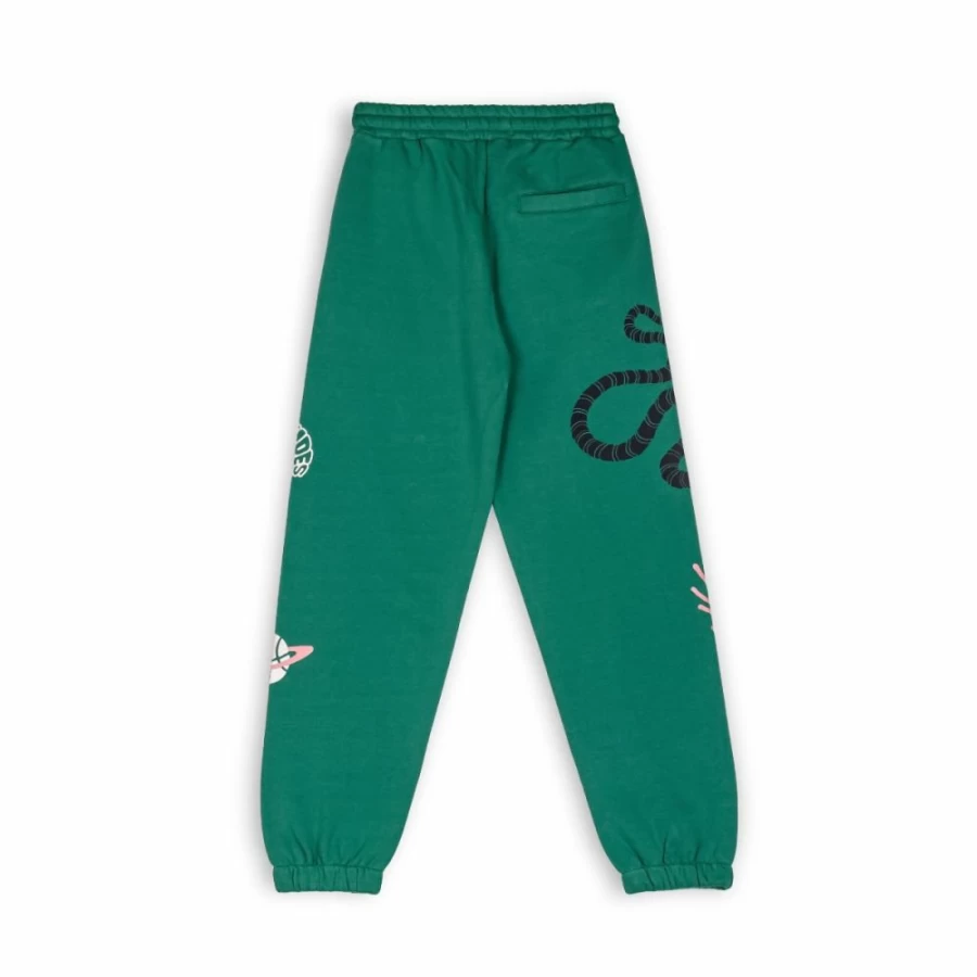 Grimey True Roots Snipes Collaboration Green Pants - Fall 2022 Collection