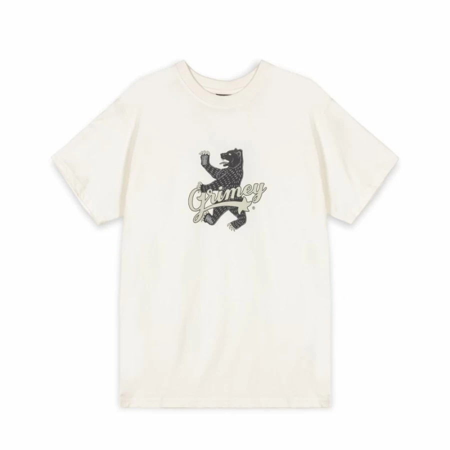 Grimey Madrid The Connoisseur Regular White T-Shirt - FW23 Collection