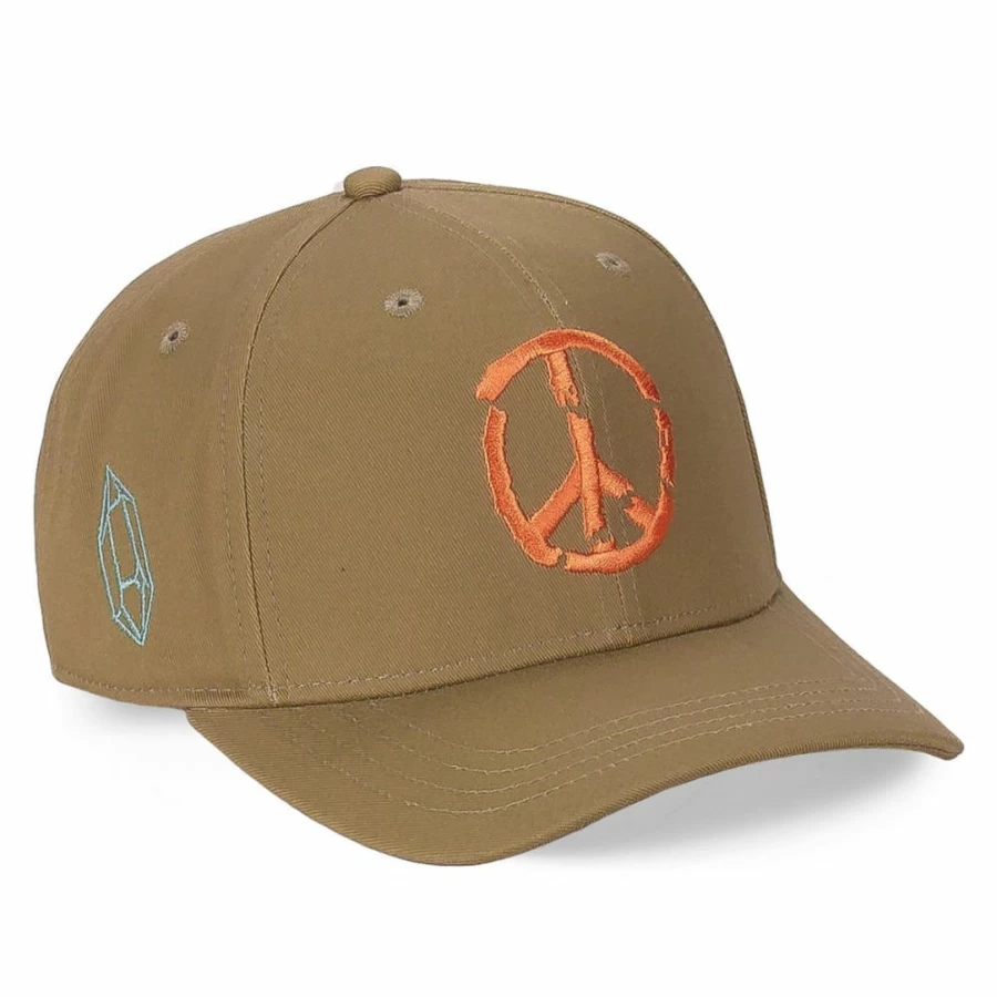 Grimey Lost Boys Brown Curved Visor Baseball Cap - Vintage Style Adjustable Snapback Hat for Men